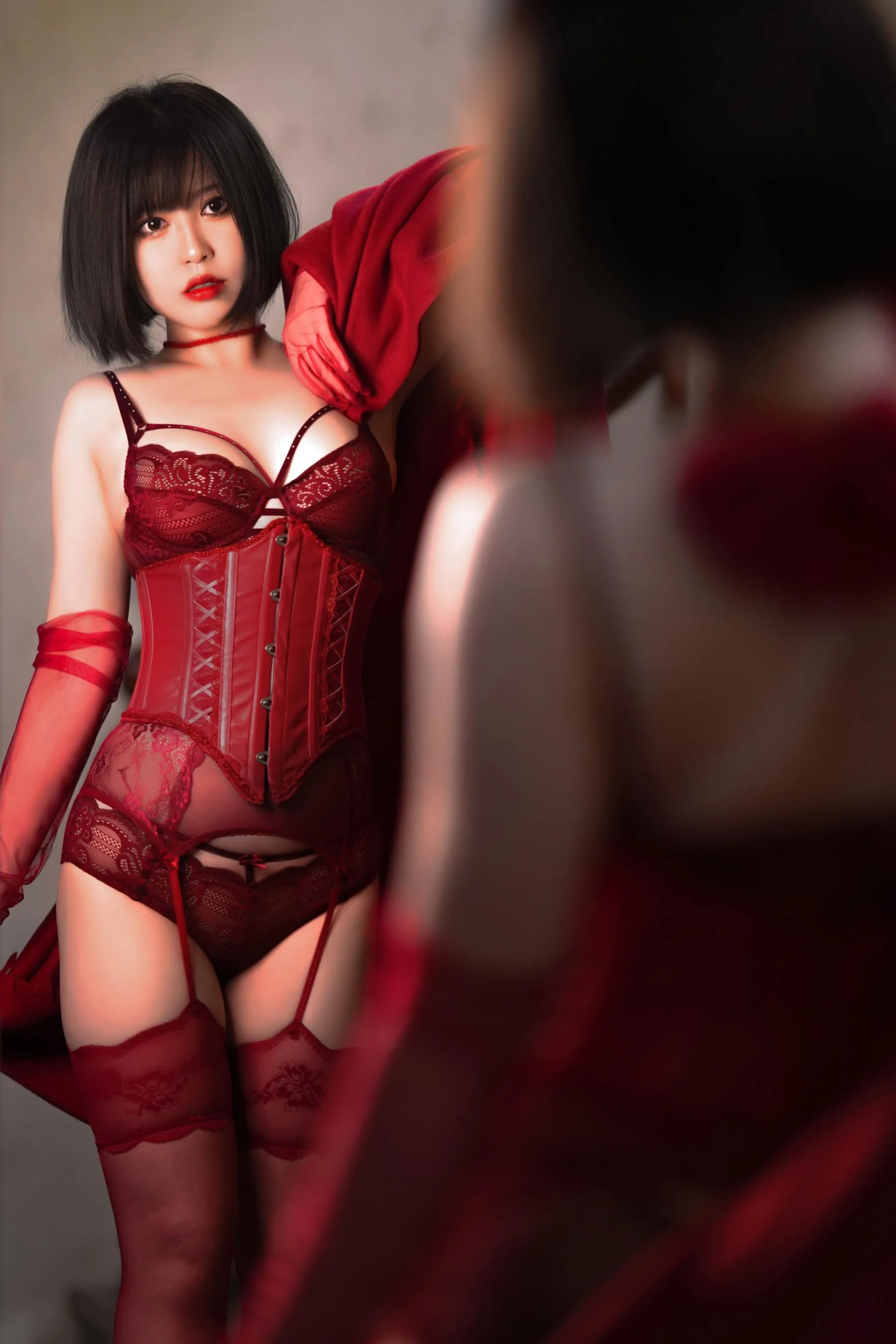 半半子 – NO.67 RED 赤紅 Vol.03 [57P]插图